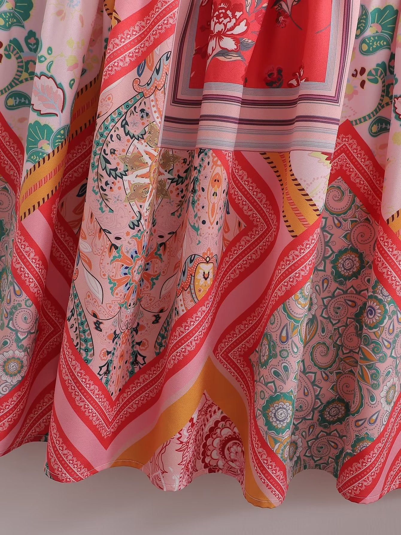 'Candace' Floral Print Sleeveless Dress #164517 sold by Goodnight Macaroon product image thumbnail 10