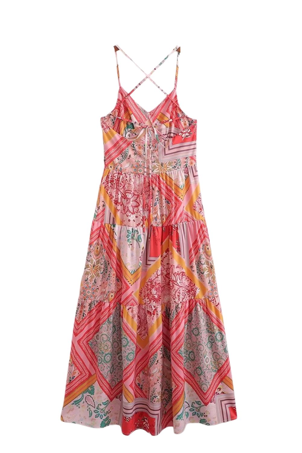 'Candace' Floral Print Sleeveless Dress #164517 sold by Goodnight Macaroon product image thumbnail 5
