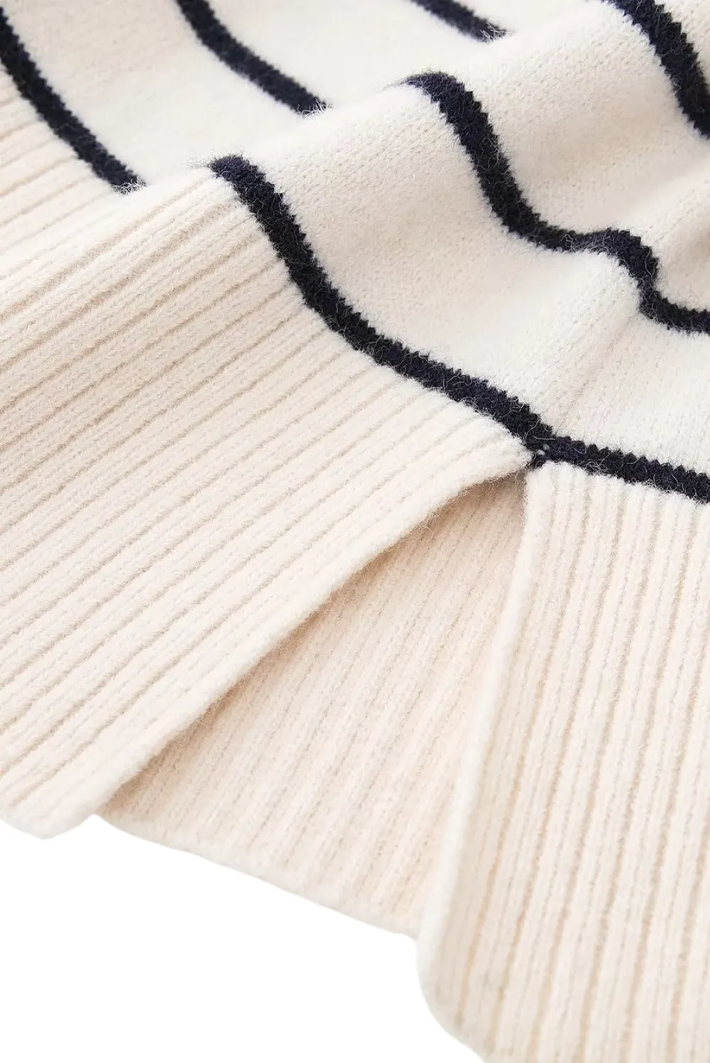 'Amari' Striped Knitted Sweater sold by Goodnight Macaroon product image thumbnail 4