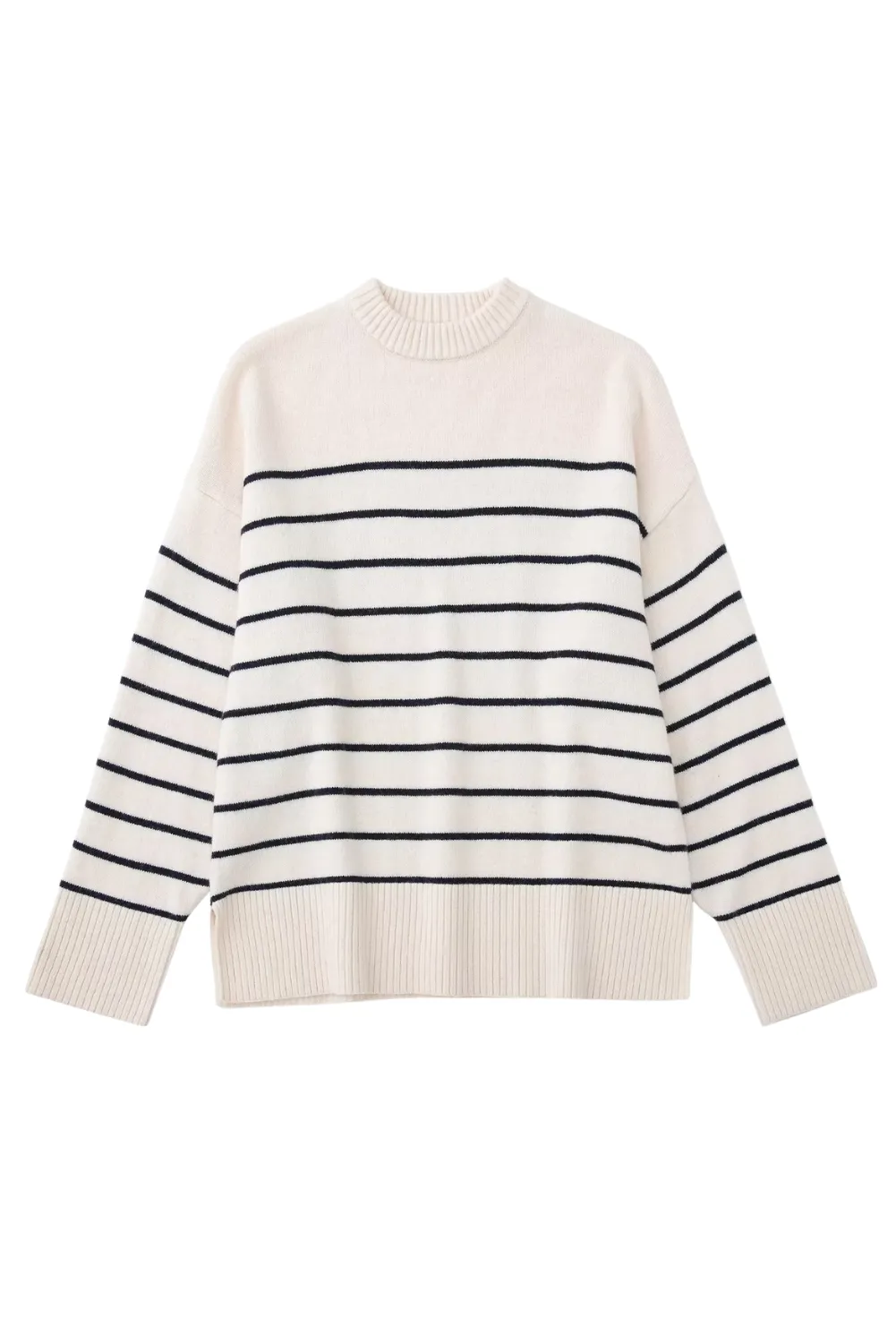 'Amari' Striped Knitted Sweater sold by Goodnight Macaroon