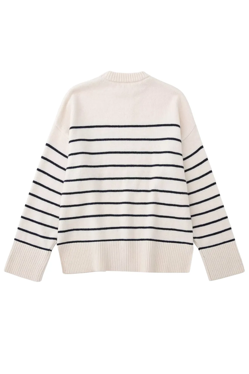 'Amari' Striped Knitted Sweater sold by Goodnight Macaroon product image thumbnail 2