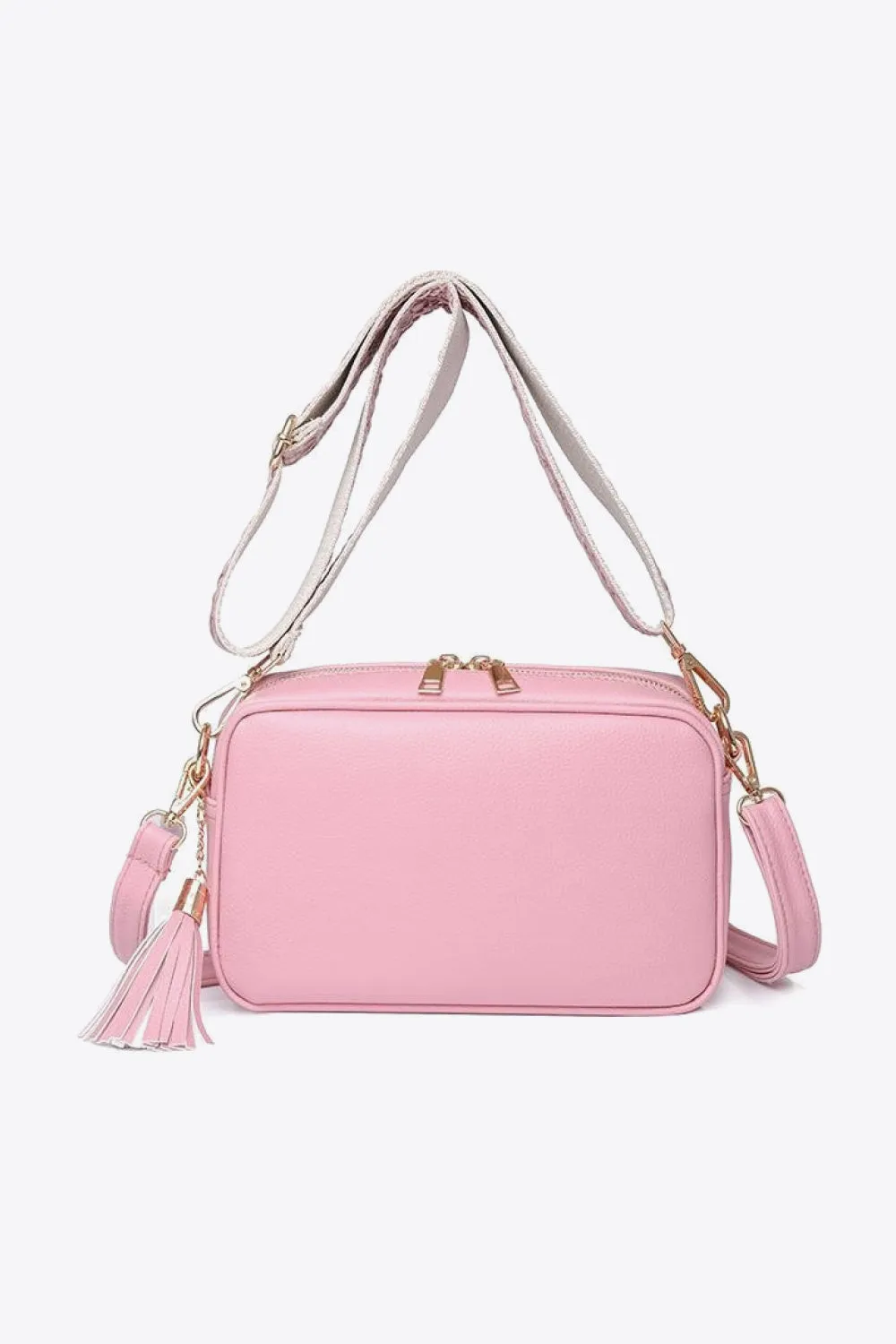 PU Leather Tassel Crossbody Bag sold by Goodnight Macaroon