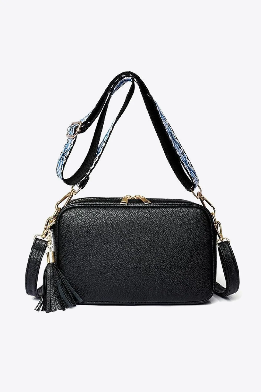 PU Leather Tassel Crossbody Bag sold by Goodnight Macaroon product image thumbnail 4