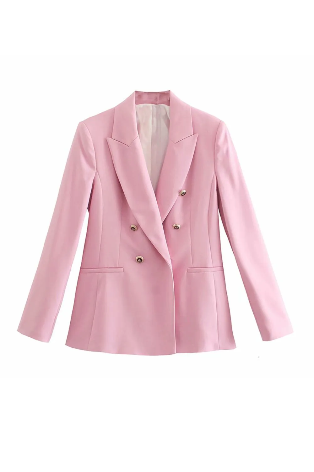 'Victoria' Classic Double-Breasted Suit Jacket sold by Goodnight Macaroon product image thumbnail 5