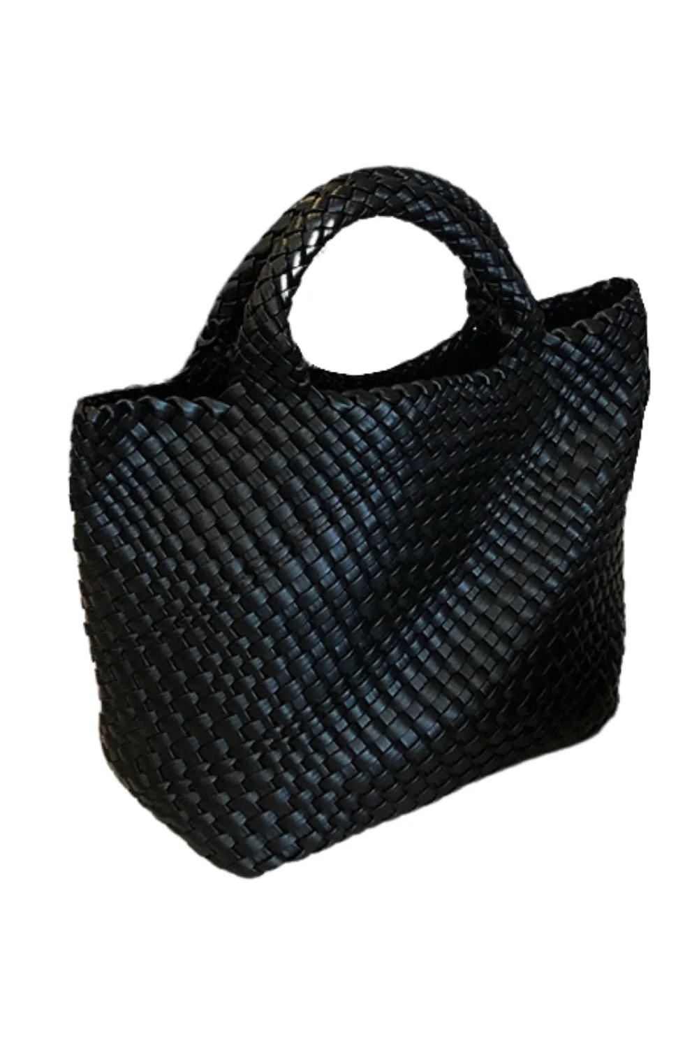 'Scarlet' Weave Tote Bag (6 Colors) sold by Goodnight Macaroon product image thumbnail 2
