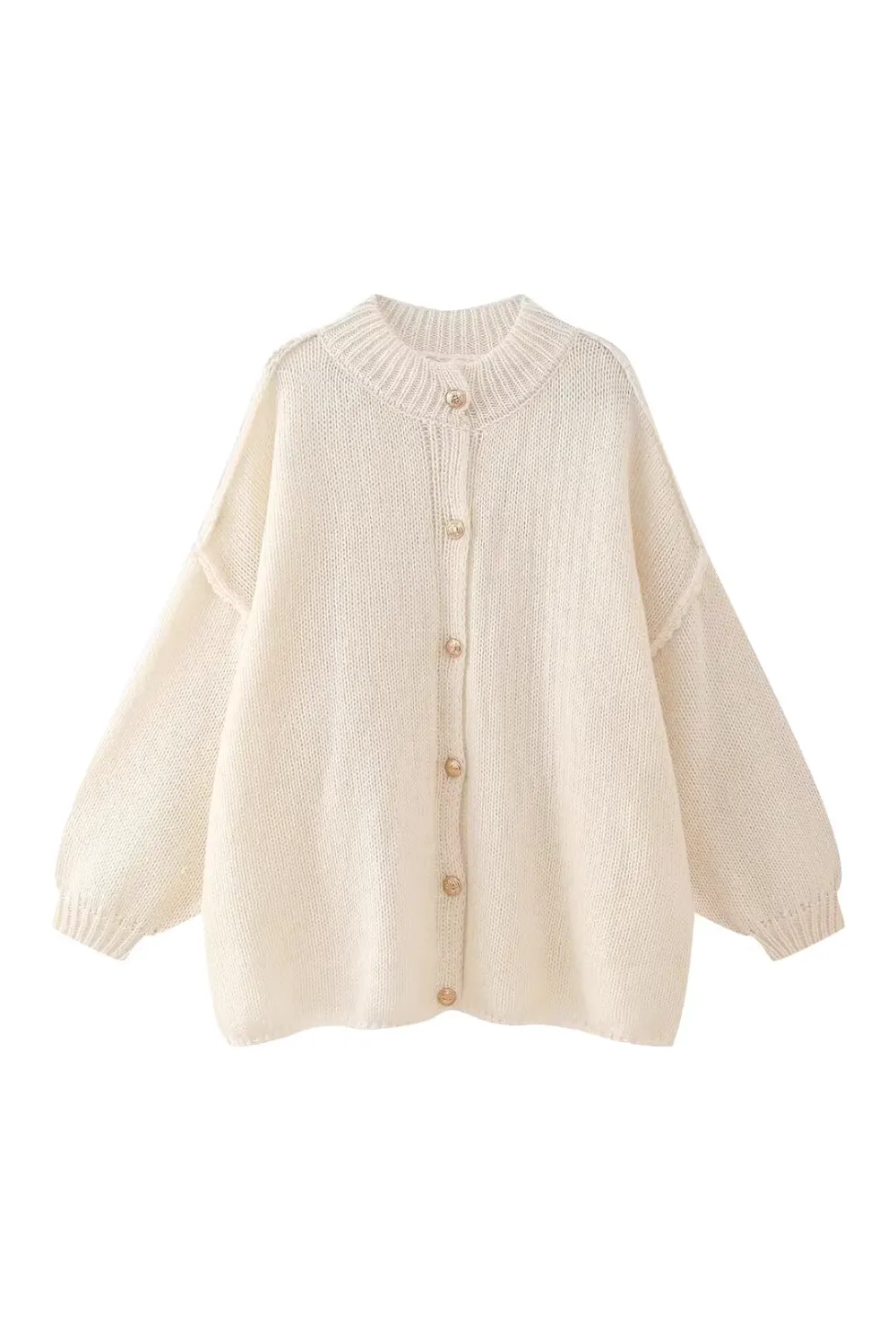 'Nicole' Button-down Knitted Cardigan (4 Colors) sold by Goodnight Macaroon product image thumbnail 2
