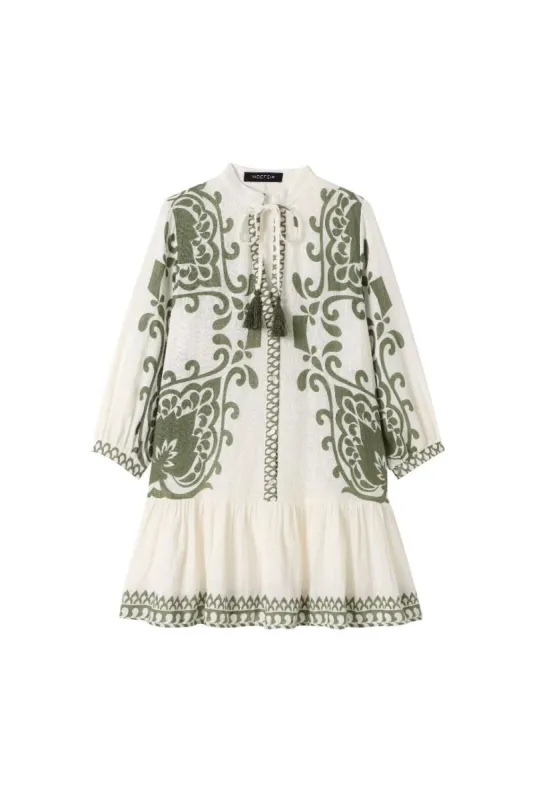 'Adeline' Printed Vacation-Style Mini Dress made by Goodnight Macaroon