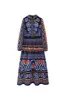 'Amelia' Printed Patchwork Cake Dress sold by Goodnight Macaroon
