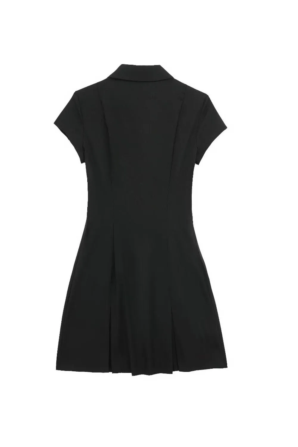 'Abigail' Wide Pleated Short Dress(6 Colors) sold by Goodnight Macaroon product image thumbnail 4