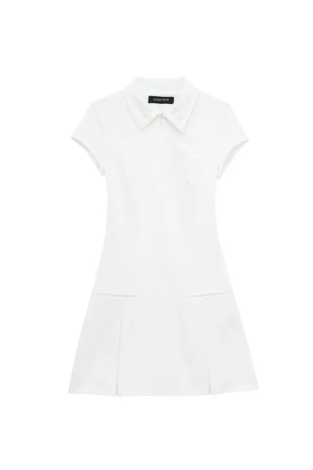 'Abigail' Wide Pleated Short Dress(6 Colors) sold by Goodnight Macaroon product image thumbnail 5