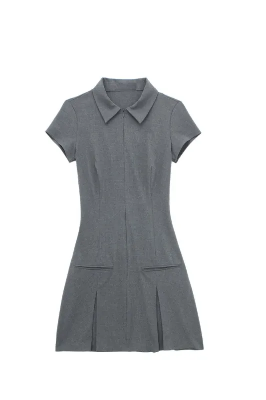 'Abigail' Wide Pleated Short Dress(6 Colors) sold by Goodnight Macaroon