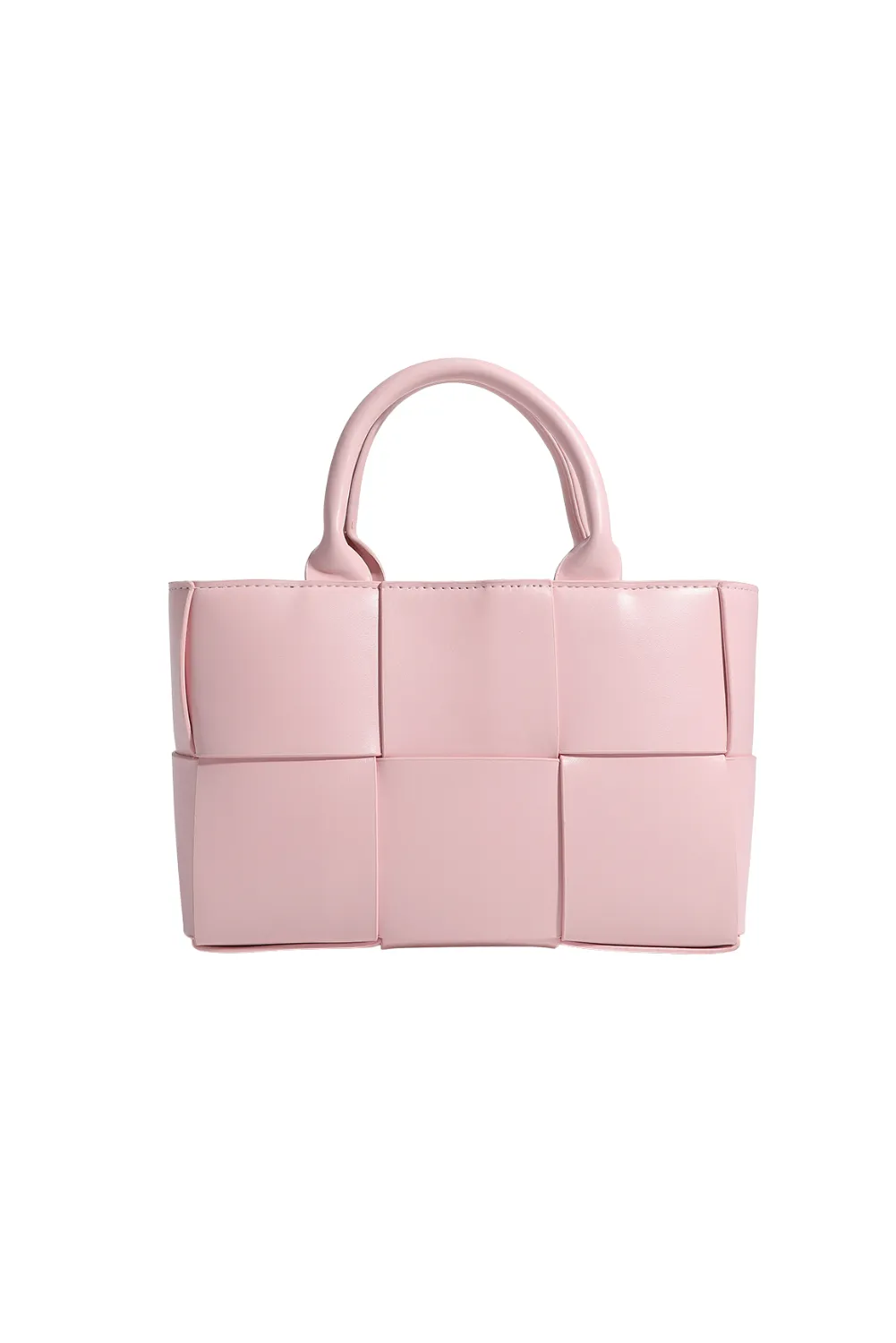 'Sandra' Weave Leather Tote Bag (4 Colors) sold by Goodnight Macaroon