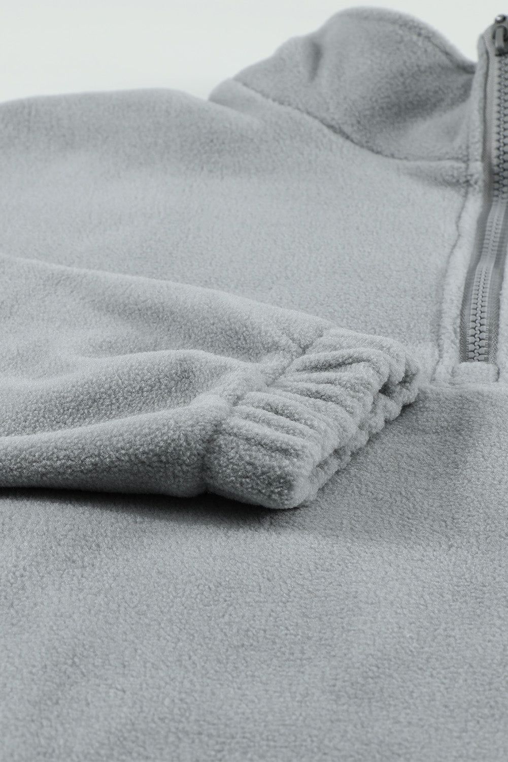 Quarter Zip Fleece Sweatshirt sold by Goodnight Macaroon product image thumbnail 25