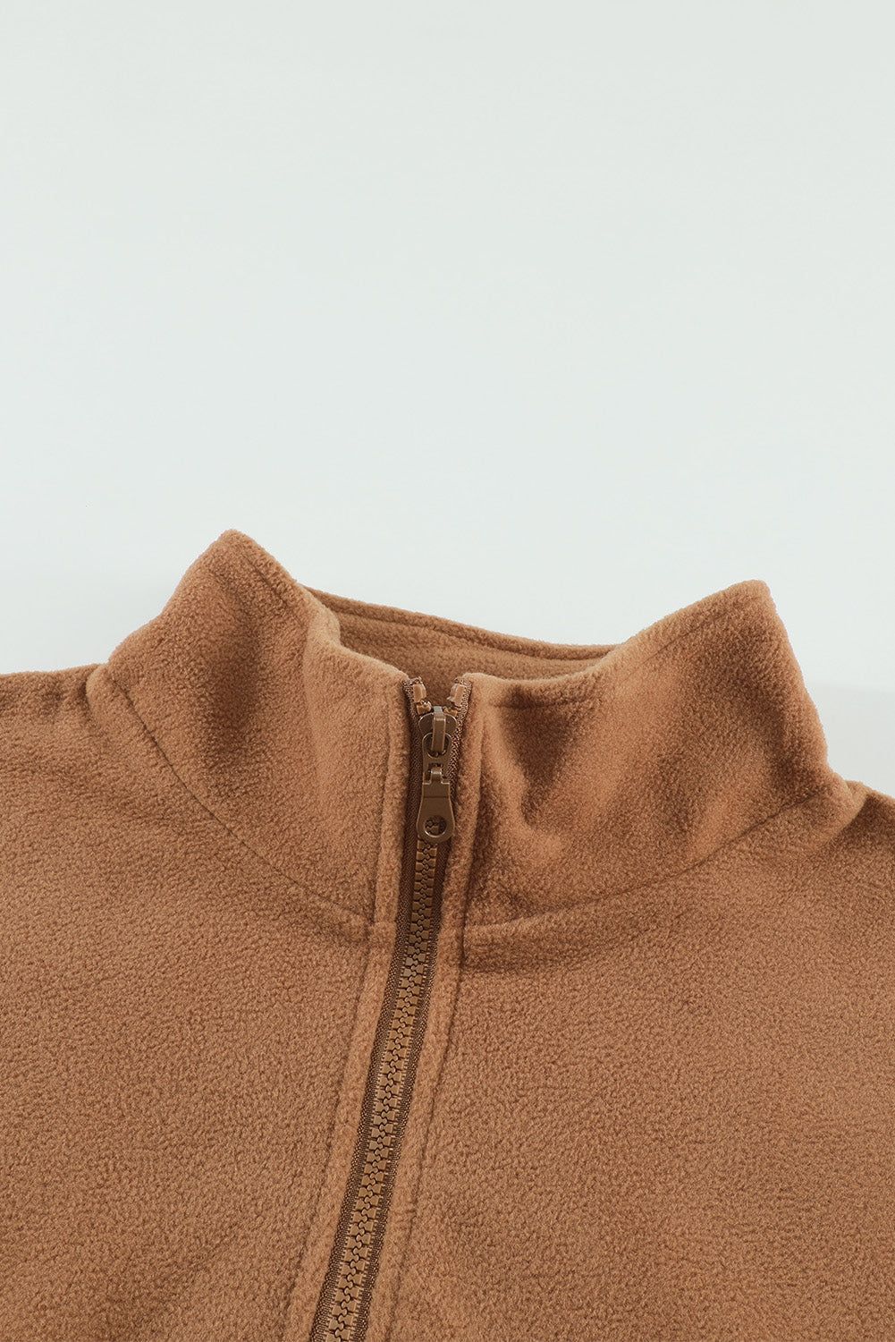 Quarter Zip Fleece Sweatshirt sold by Goodnight Macaroon product image thumbnail 7
