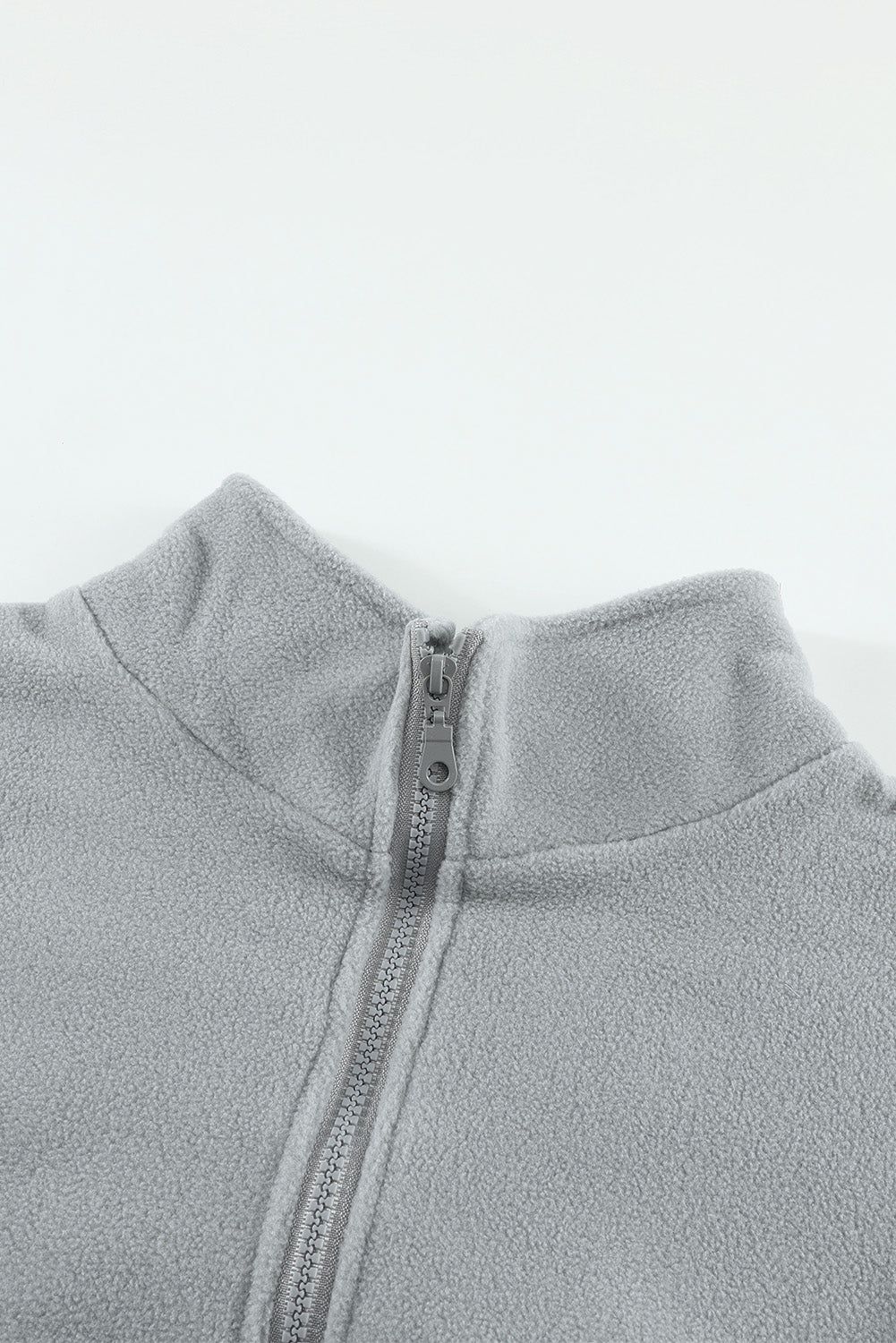 Quarter Zip Fleece Sweatshirt sold by Goodnight Macaroon product image thumbnail 23