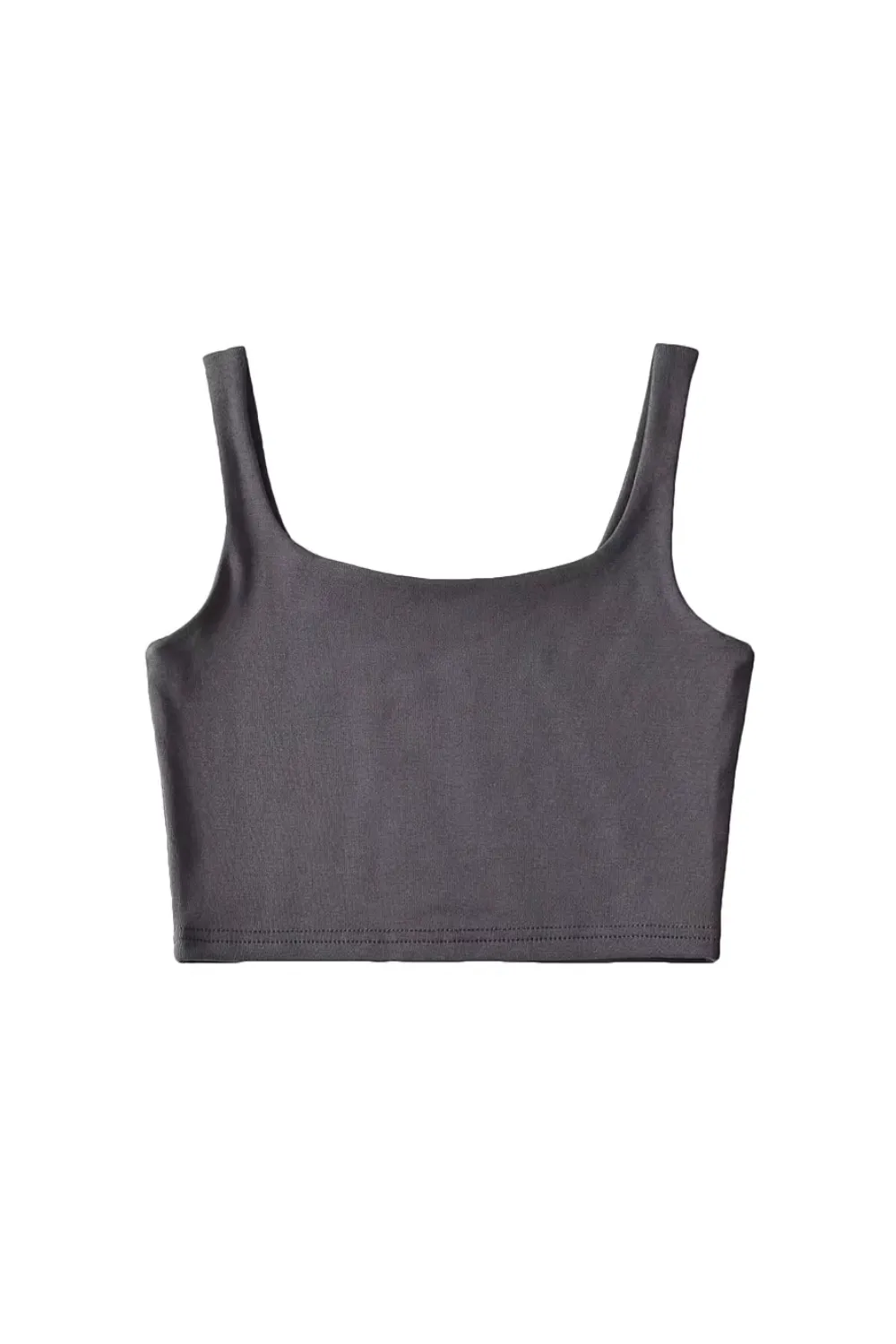 'Christine' Square Neck Sleeveless Crop Tank-Top (4 Colors) sold by Goodnight Macaroon