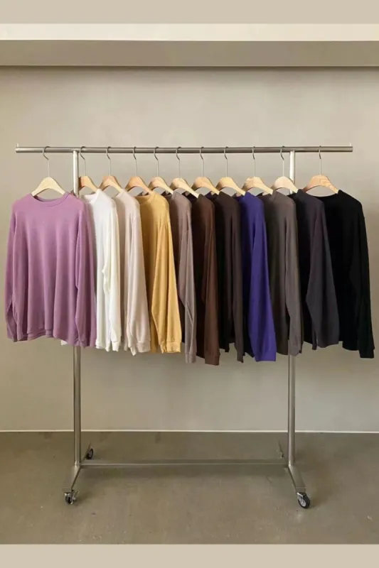 Long Sleeved Pullover Top by Lakeside (11 Colors) made by Goodnight Macaroon