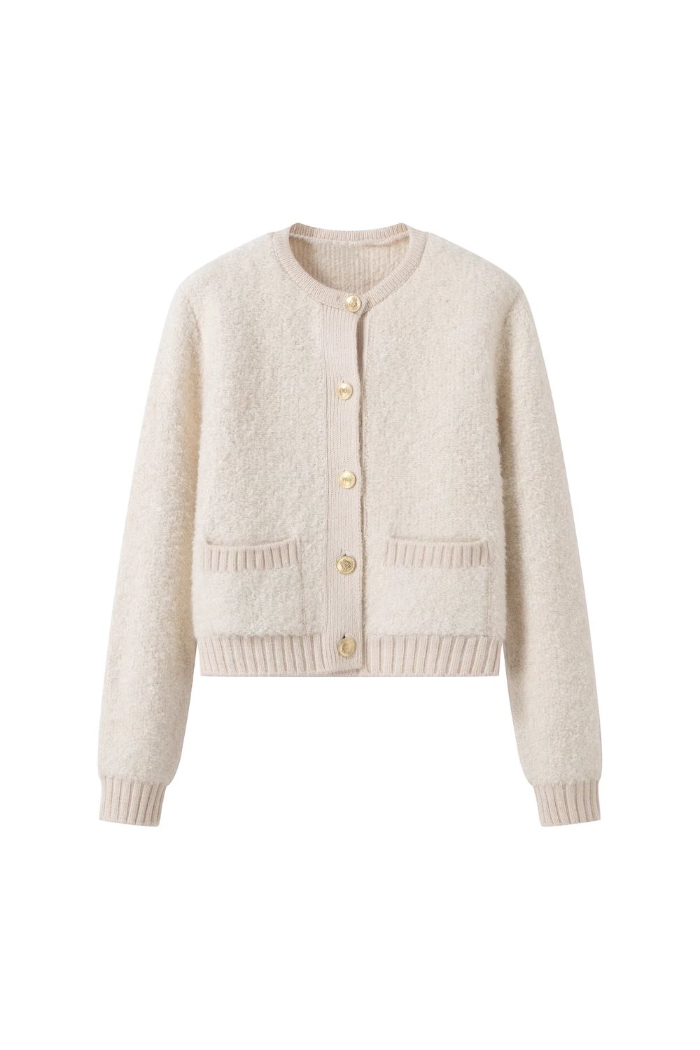 'Emily' Boucle Knitted Jacket sold by Goodnight Macaroon