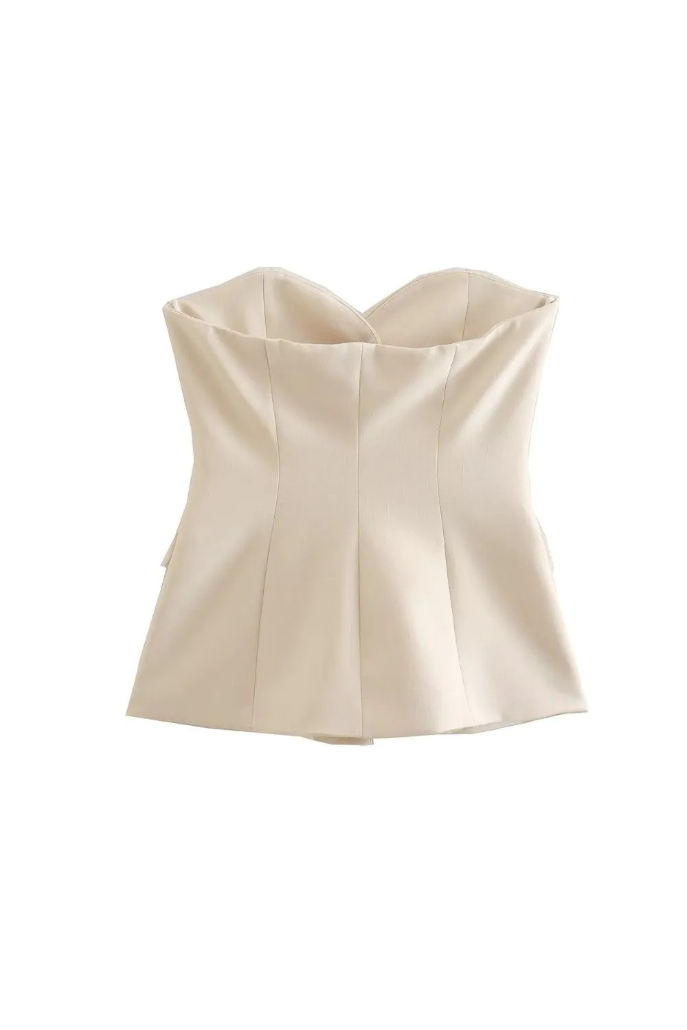 ’Gerda‘ Strapless Top & Split Straight Leg Pants (Sold Separately) sold by Goodnight Macaroon product image thumbnail 5