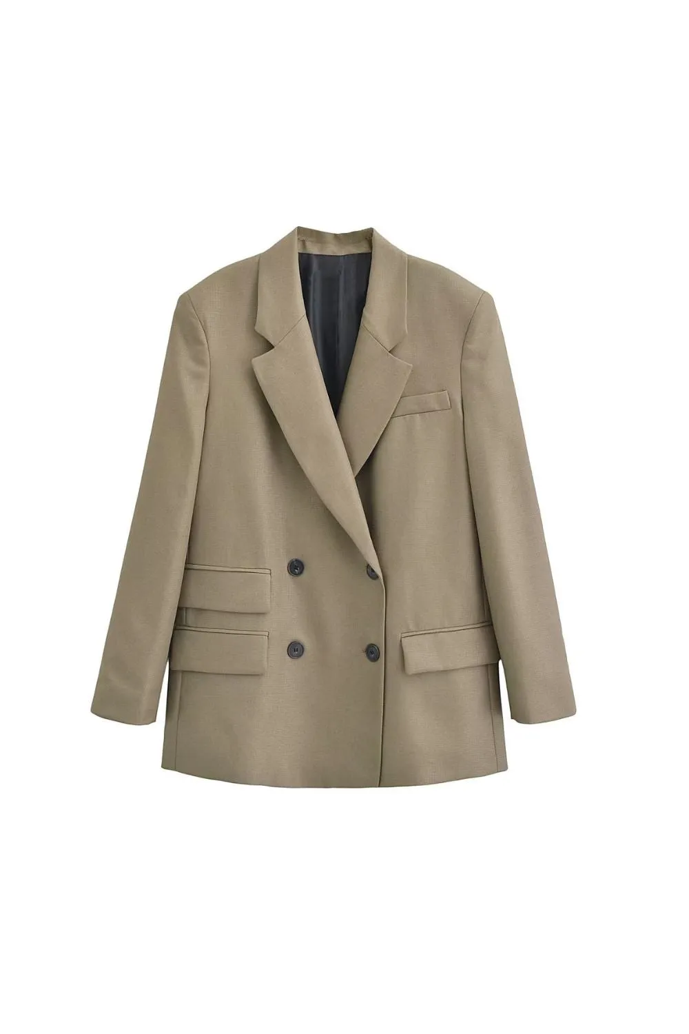 ‘Zhanna’Button-Front Suit Jacket & Pants Combo (Sold Separately) sold by Goodnight Macaroon product image thumbnail 2