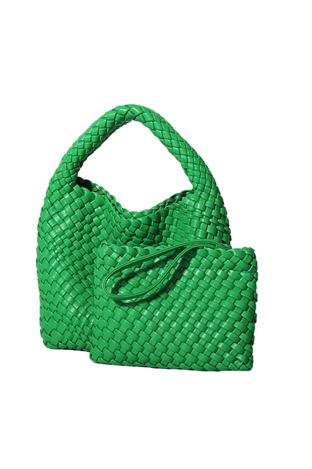 'Honora' Hand-Woven Hand Bag (11 Colors) sold by Goodnight Macaroon product image thumbnail 4
