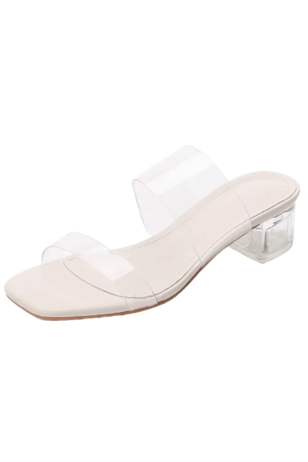 'Hudson' Transparent High-Heeled Sandals sold by Goodnight Macaroon product image thumbnail 3