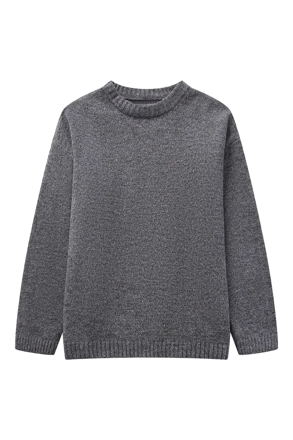 'Wynne' Crew Neck Long Sleeve Knitted Sweater (7 Colors) sold by Goodnight Macaroon product image thumbnail 2