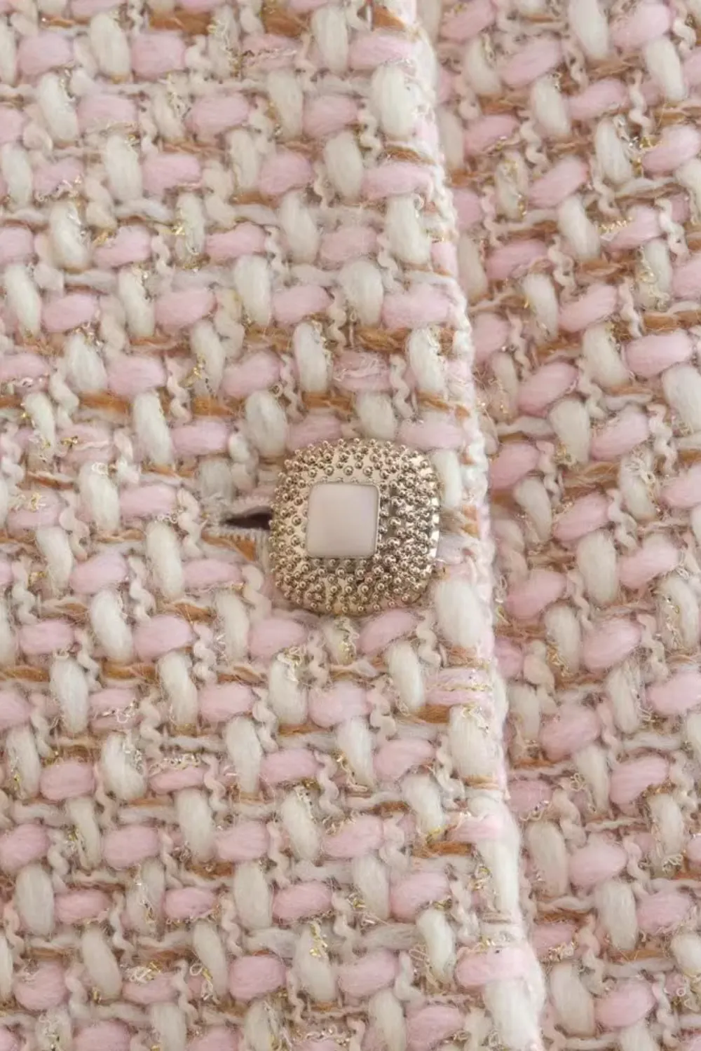 'Darla' Tweed-Knit Long Sleeved Jacket sold by Goodnight Macaroon product image thumbnail 3