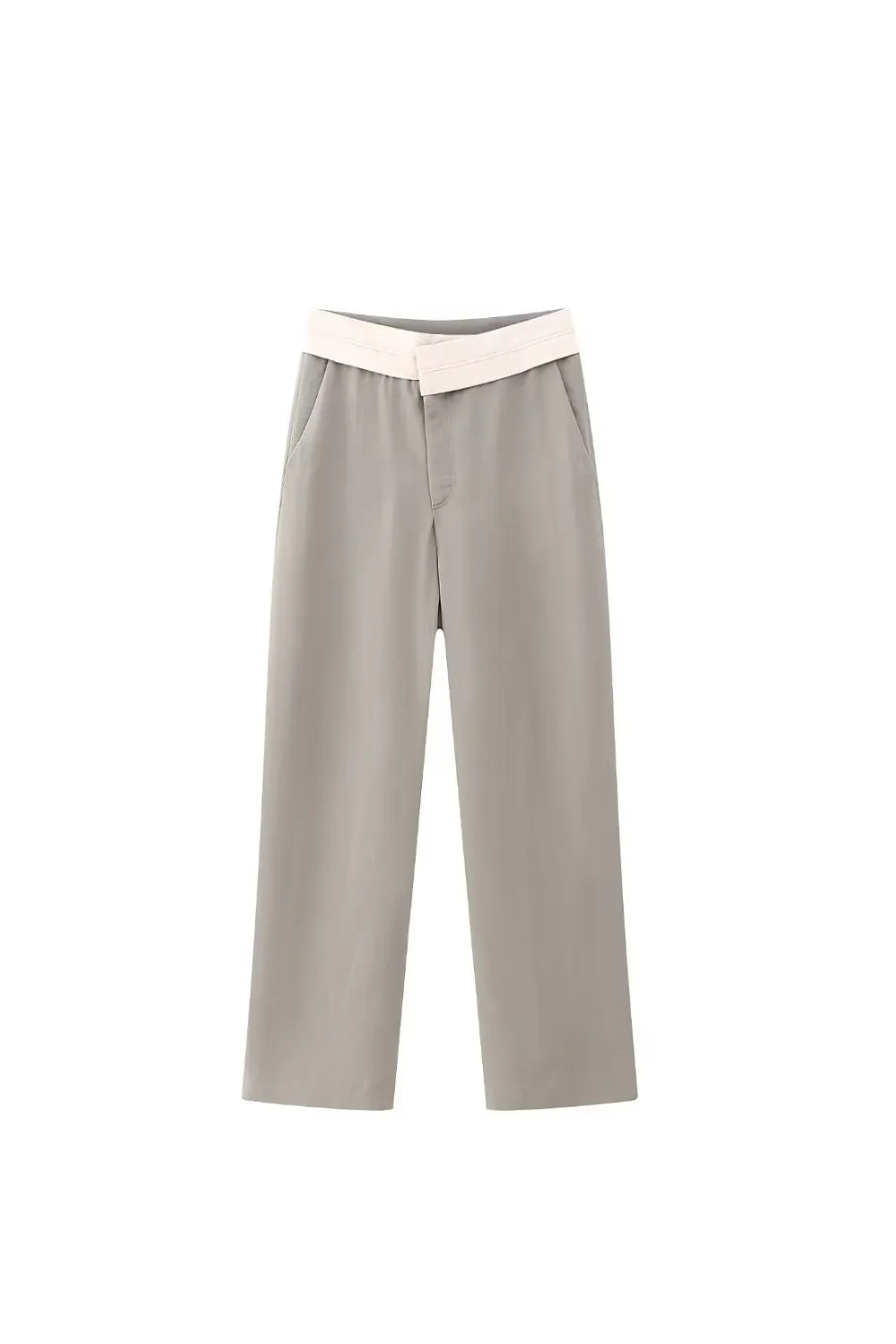 'Nevaeh' Asymmetrical Double-Collar Vest & Trousers Set (Sold Separately) sold by Goodnight Macaroon product image thumbnail 4