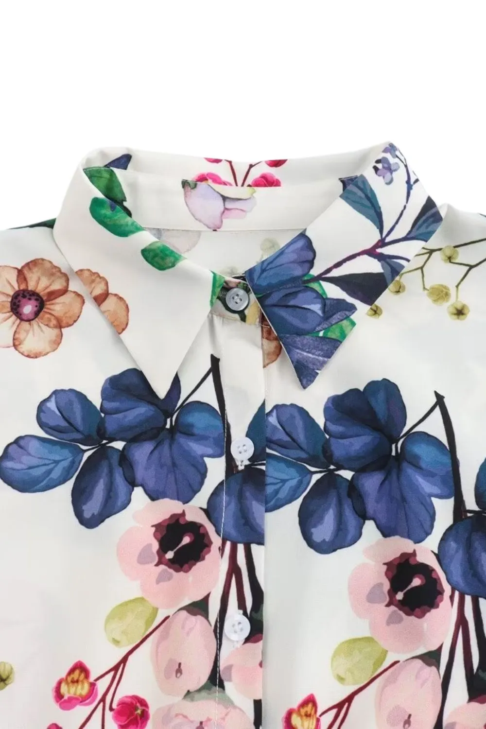 'Hannah' Simple Floral Print Long Dress sold by Goodnight Macaroon product image thumbnail 3