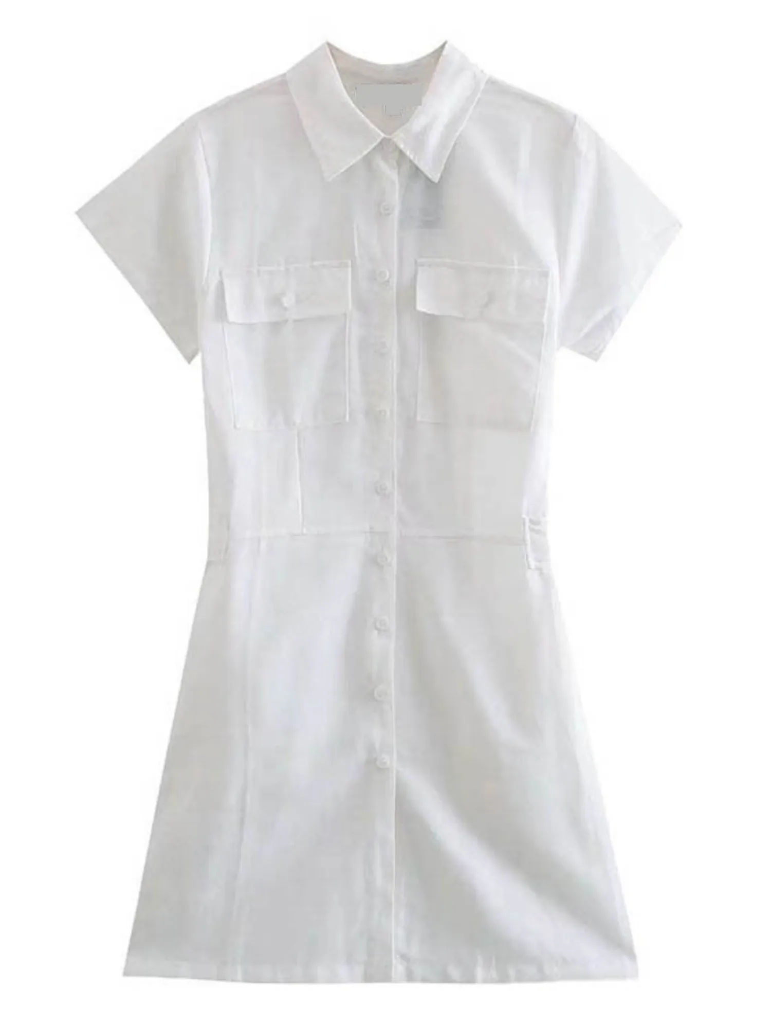 'Sydney' Linen Pocket Shirt Dress (2 Colors) sold by Goodnight Macaroon
