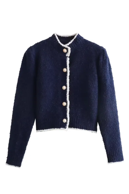 'Zoey' Crochet Sweater Cardigan (2 Colors) sold by Goodnight Macaroon