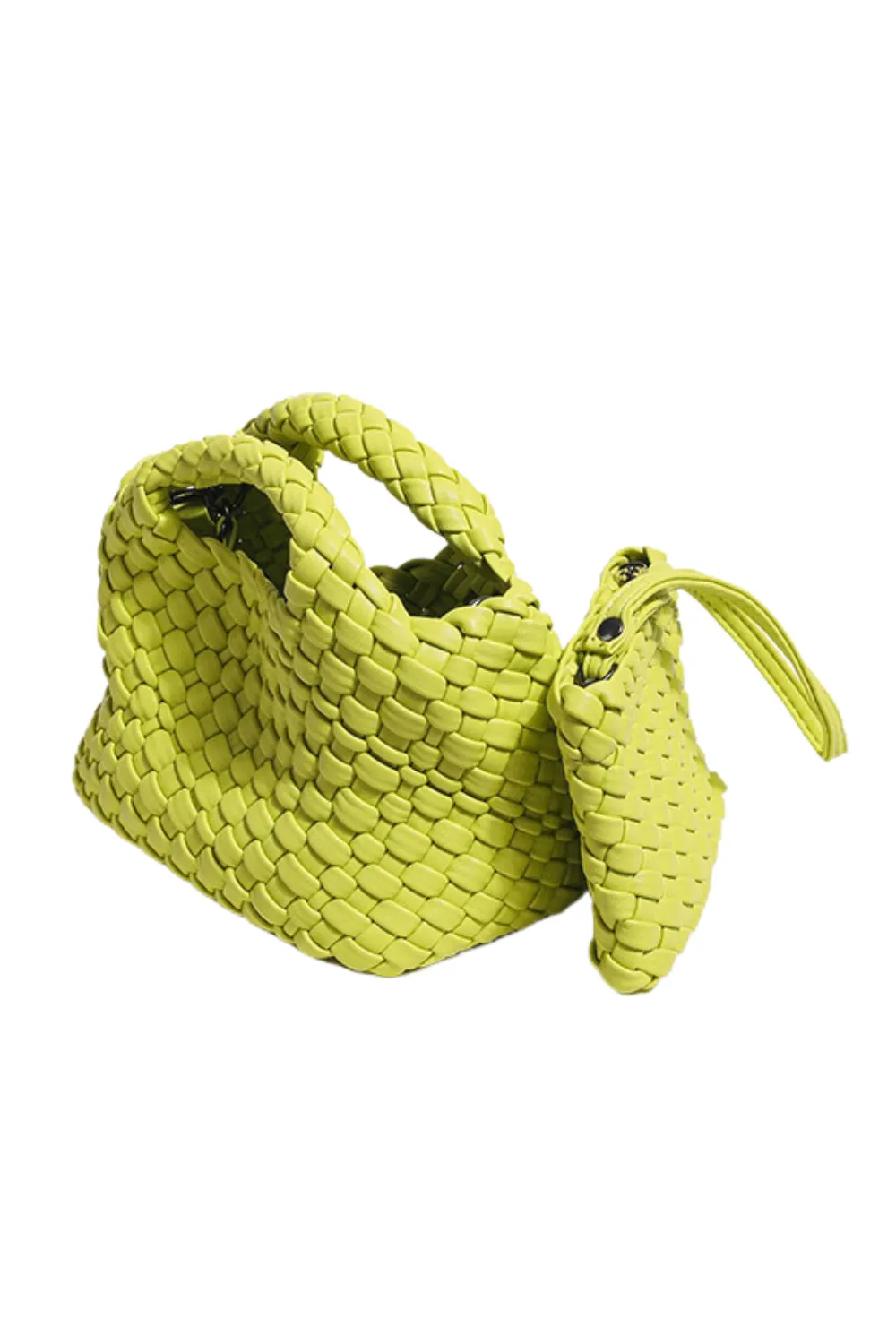 'Miriam' Hand-Woven Crossbody Handbag (7 Colors) sold by Goodnight Macaroon product image thumbnail 2