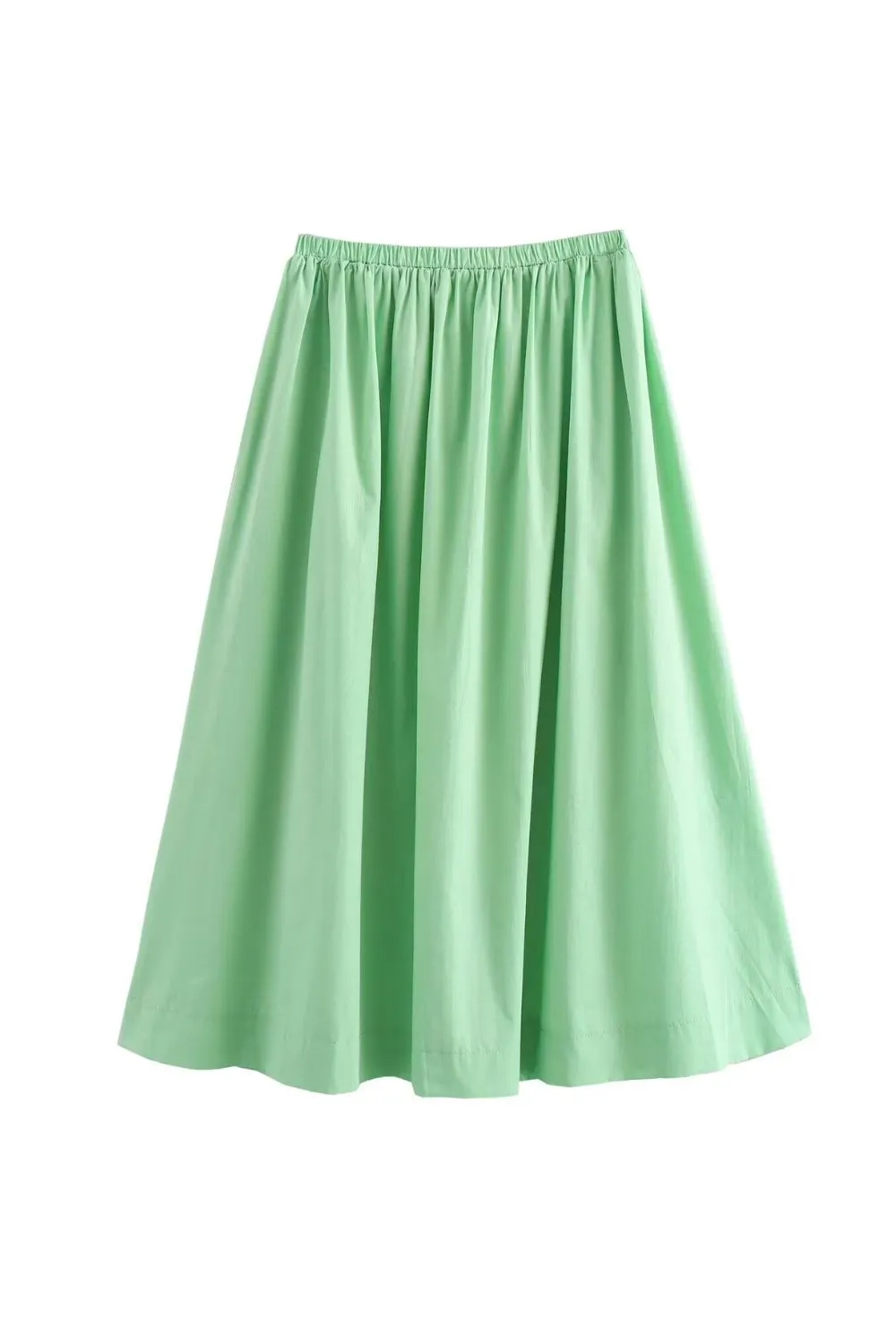 'Lucy' Full Skirt Midi Skirt (5 Colors) sold by Goodnight Macaroon product image thumbnail 4