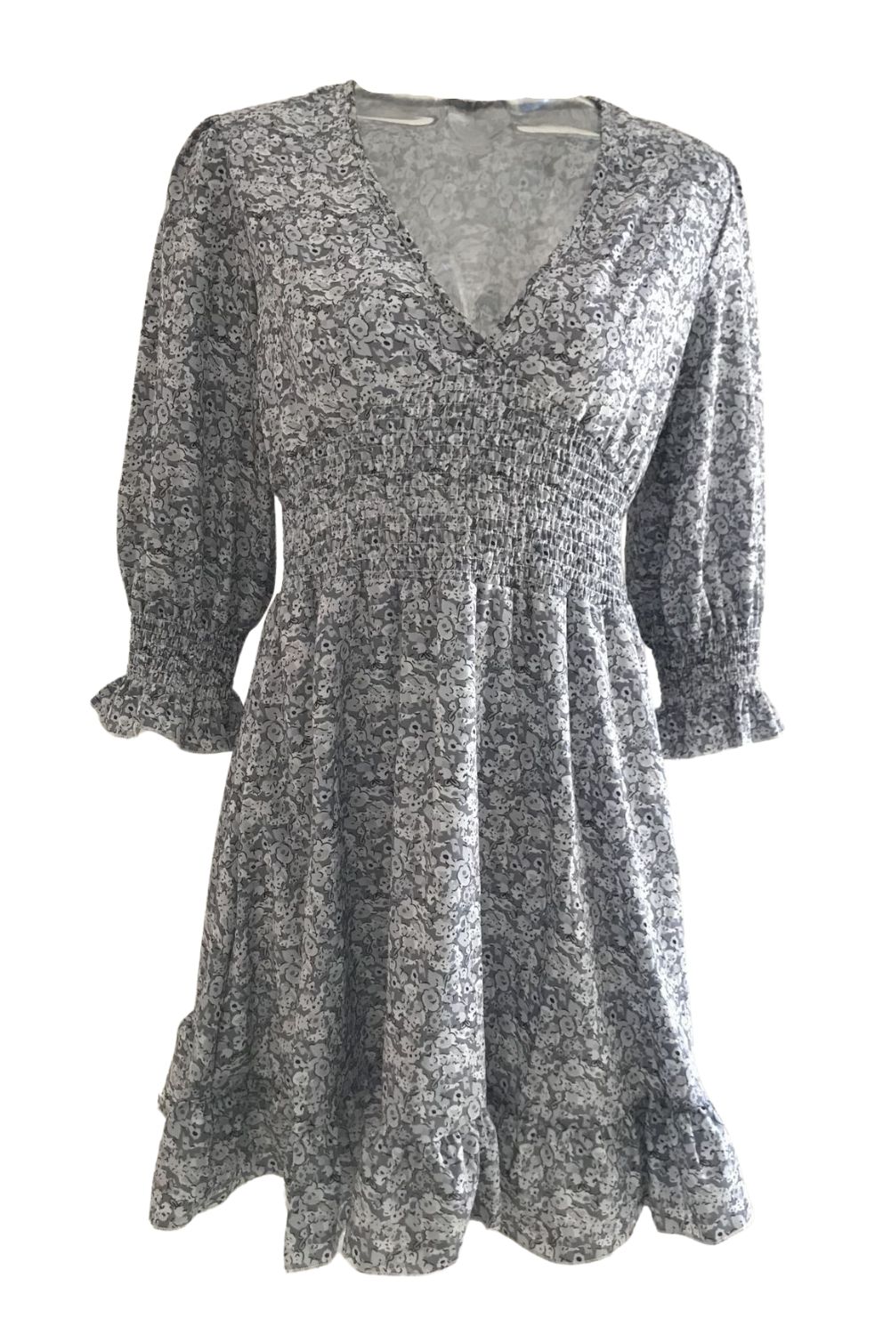 'Omelia' Floral V-Neck Ruffled Dress #167132 sold by Goodnight Macaroon product image thumbnail 6