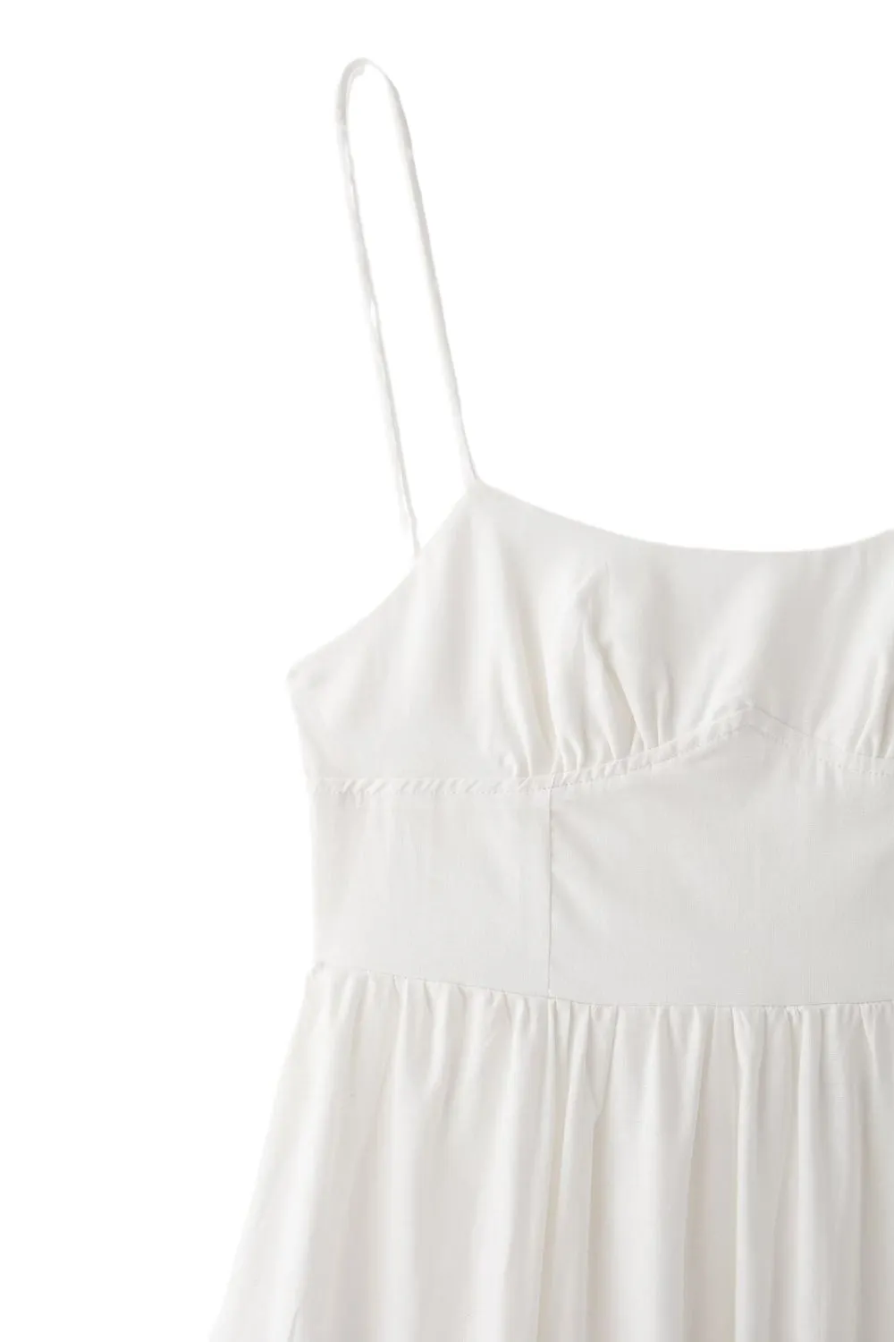 ‘Rosie’ Solid Color Strappy Midi Dress sold by Goodnight Macaroon product image thumbnail 3