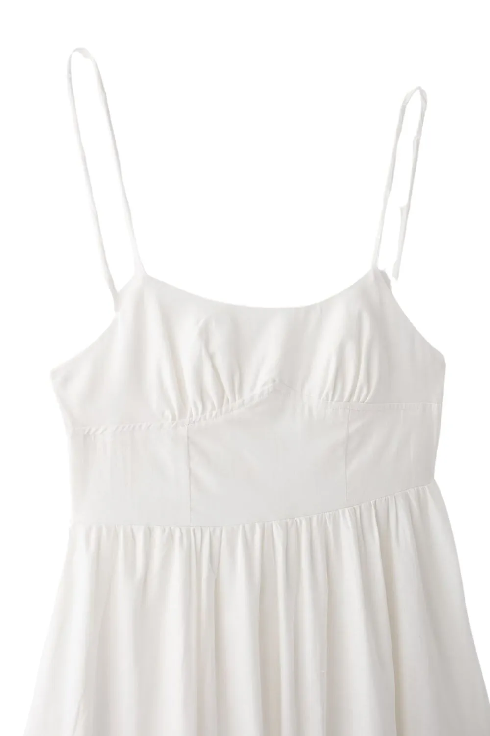 ‘Rosie’ Solid Color Strappy Midi Dress sold by Goodnight Macaroon product image thumbnail 4