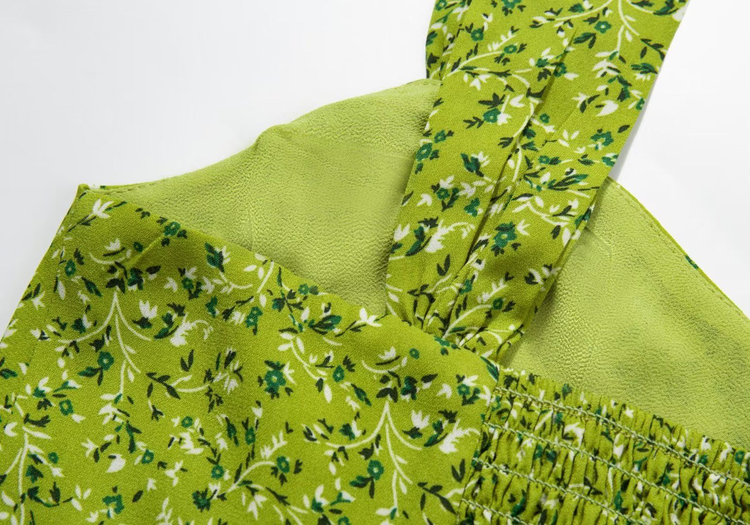 Floral Sleeveless Short Dress #160547 sold by Goodnight Macaroon product image thumbnail 8