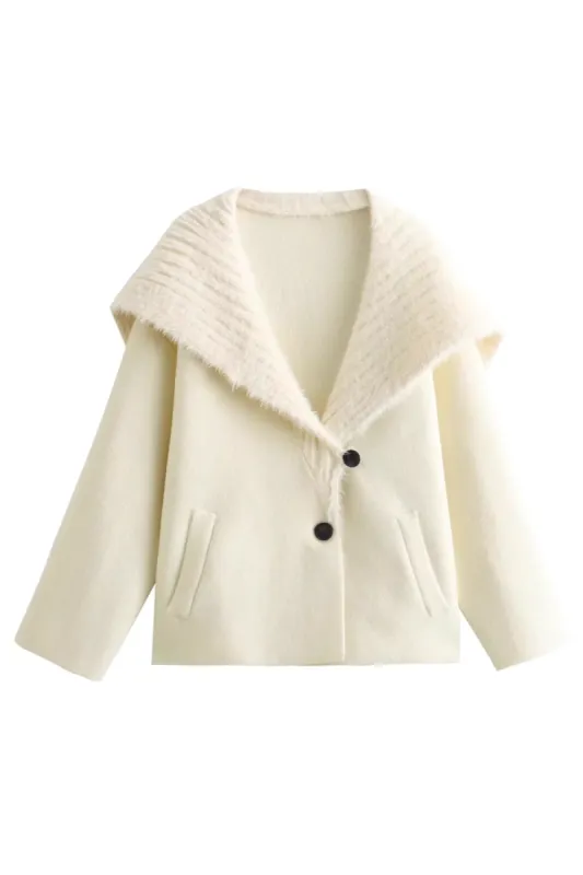 'Agnes' Shawl Collar Velvet Jacket sold by Goodnight Macaroon