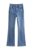 'Tess' High Waist Flared Jeans (2 Colors) sold by Goodnight Macaroon
