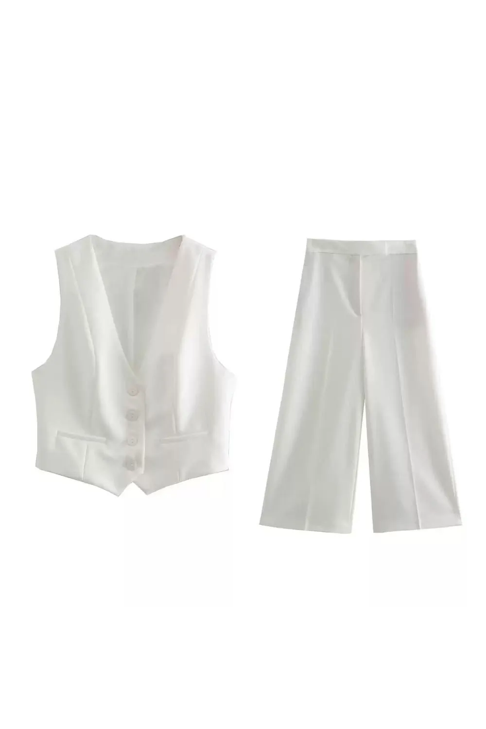 ' Robert' Cropped Tank & High-Waist Wide-Leg Pants (Sold Separately) sold by Goodnight Macaroon