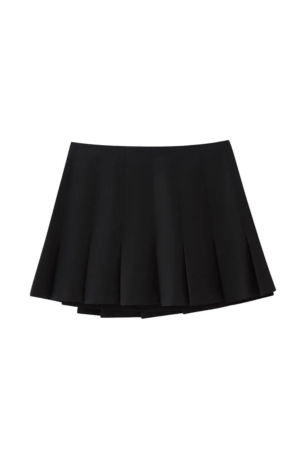 'Tara' High-waist Pleated Mini Skirt sold by Goodnight Macaroon product image thumbnail 2