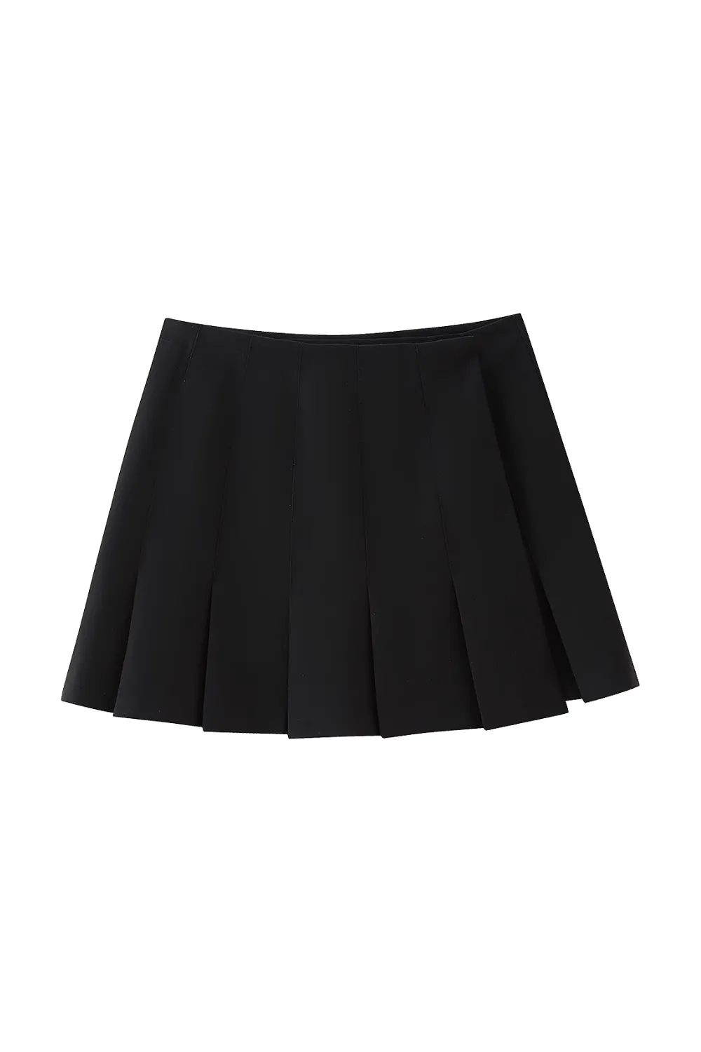 'Tara' High-waist Pleated Mini Skirt sold by Goodnight Macaroon