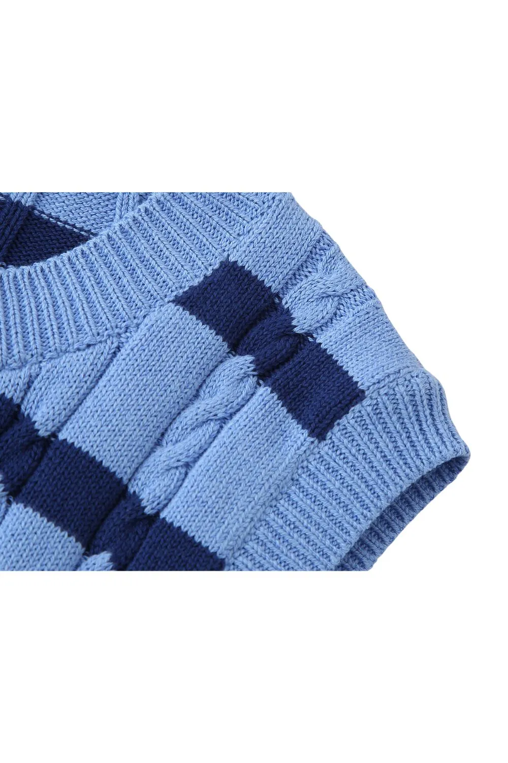 ‘Filina’ Minimalist Striped Button-Down Knit Top sold by Goodnight Macaroon product image thumbnail 4