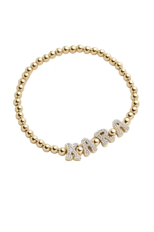 'Adeline' Personalized Jewelry made by Goodnight Macaroon