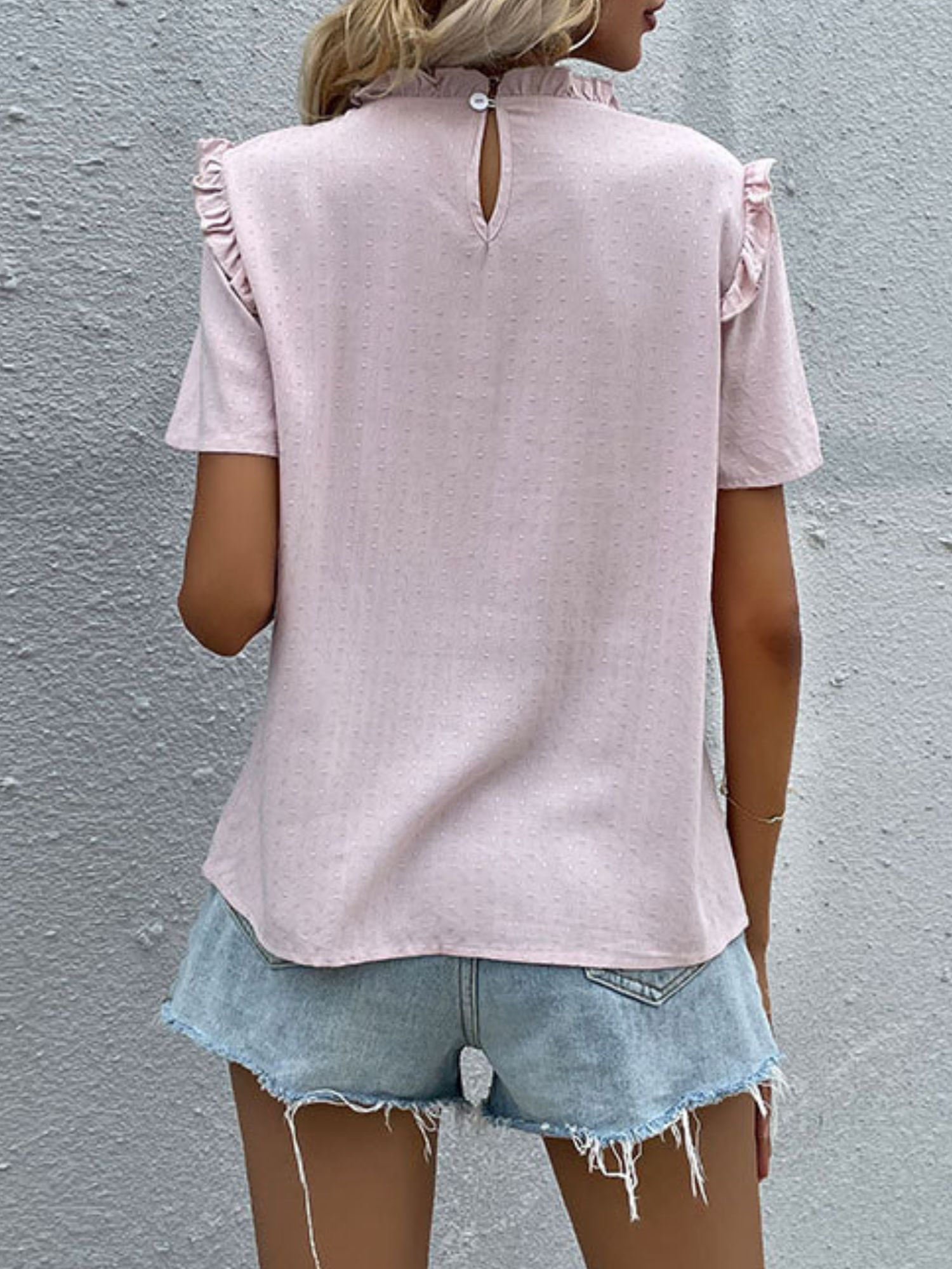 'Lily' Cute Frilled Edge Top sold by Goodnight Macaroon product image thumbnail 2