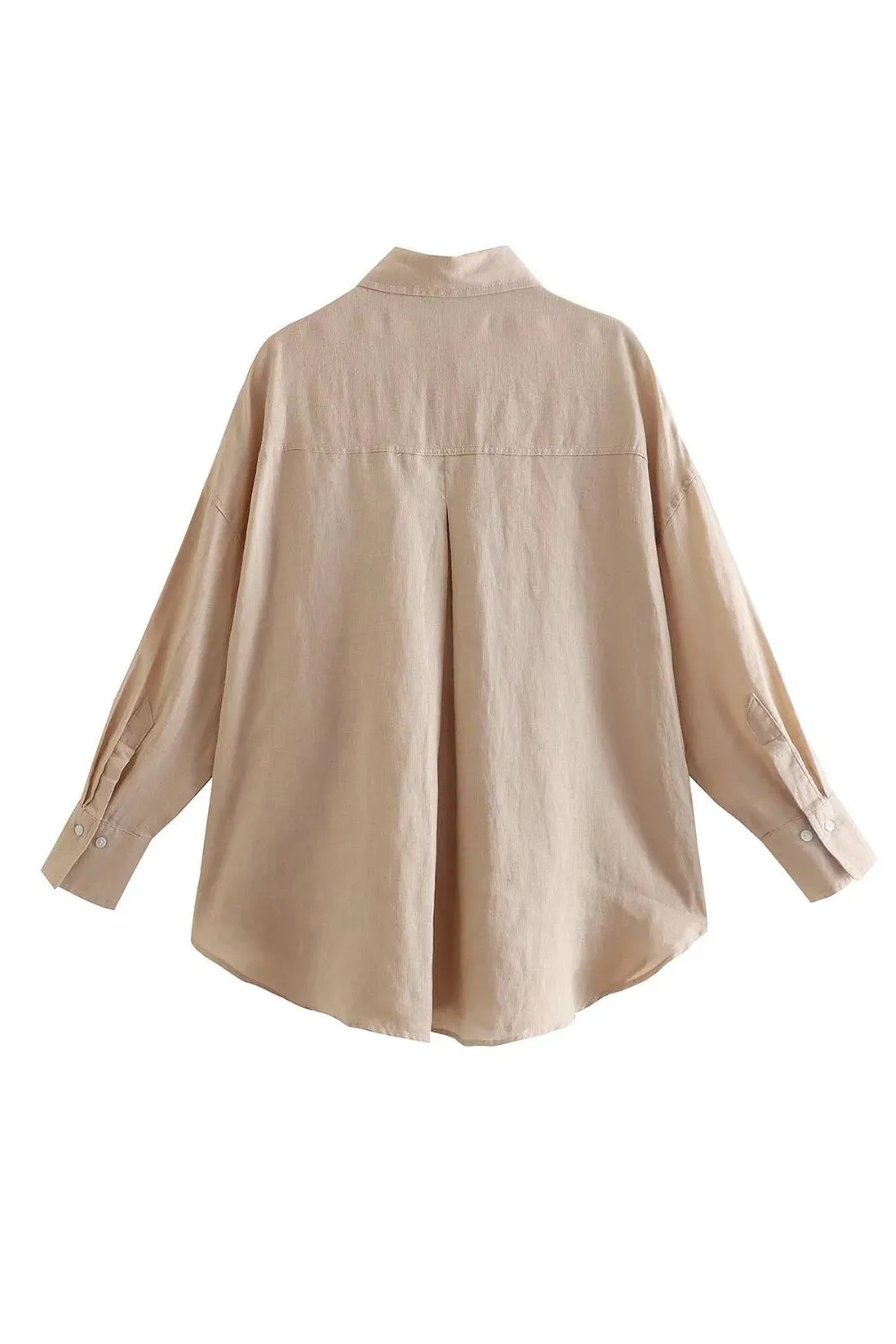 'Harriet' Solid Color Long-sleeve Shirt(6 Colors) sold by Goodnight Macaroon product image thumbnail 4