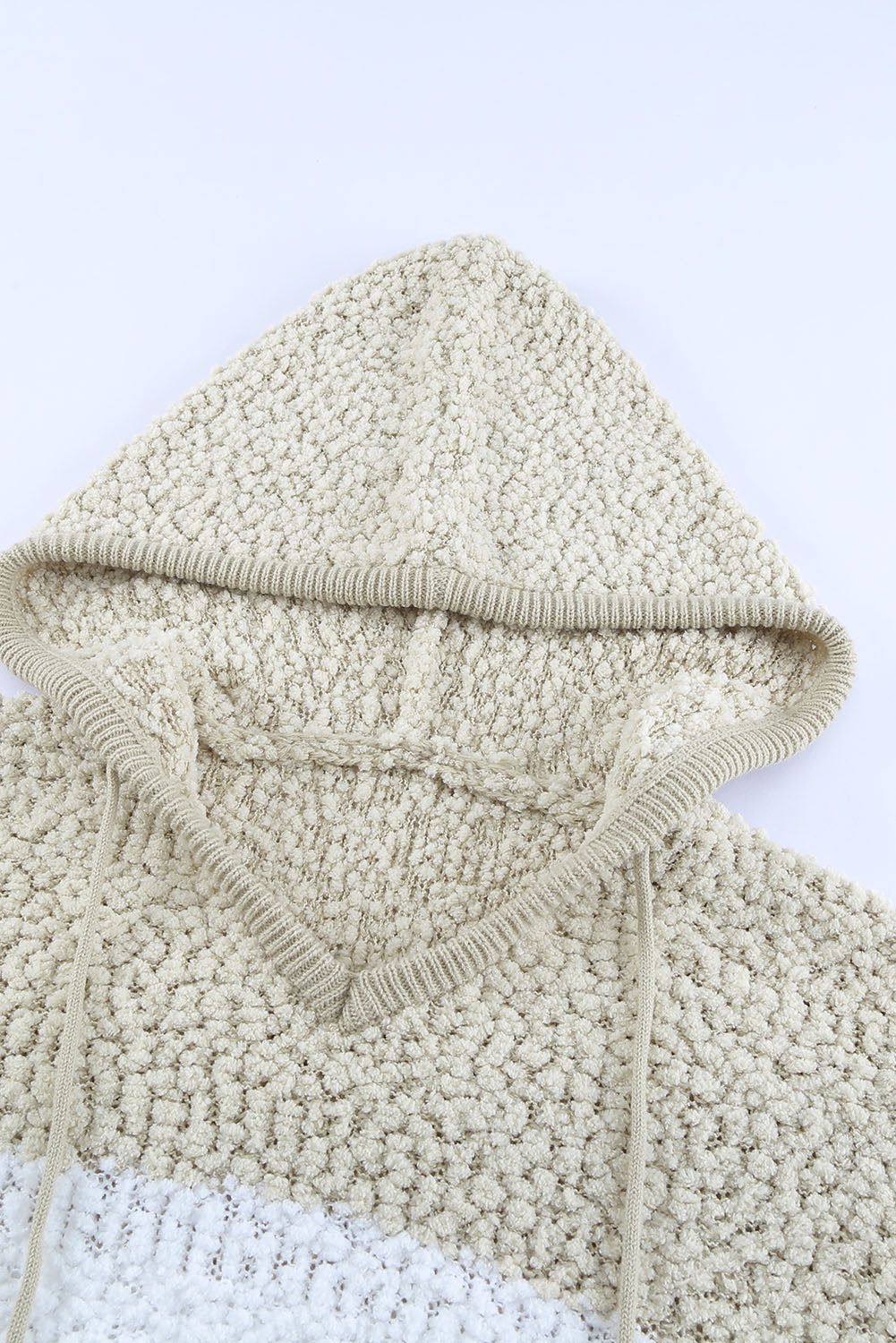 'Stella' Striped Popcorn Knit Hooded Sweater sold by Goodnight Macaroon product image thumbnail 8