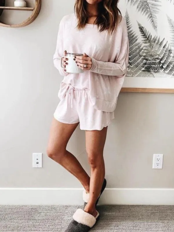 'Vivi' Comfy Long Sleeve Loungewear Set made by Goodnight Macaroon