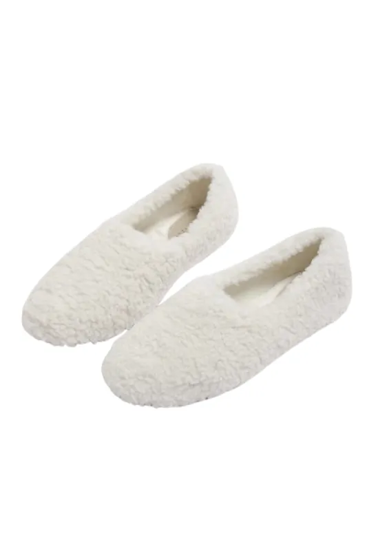 'Lucy' Flat Plush Shoes (4 Colors) sold by Goodnight Macaroon